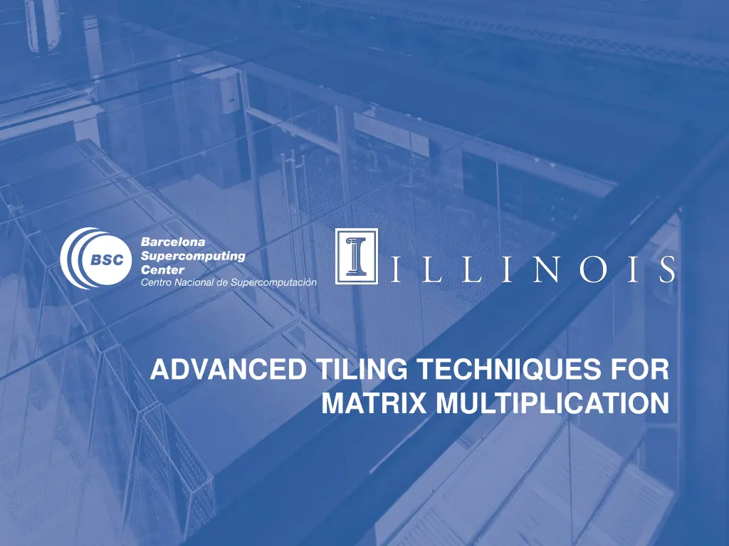 advanced tiling techniques for matrix