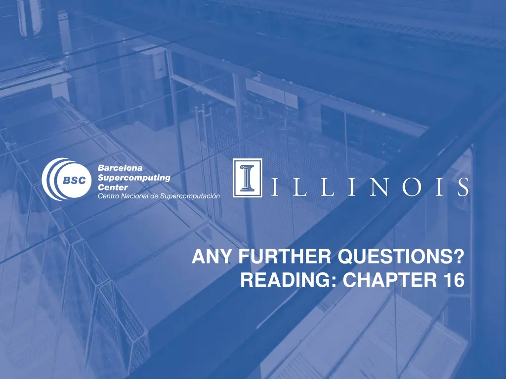 any further questions reading chapter 16