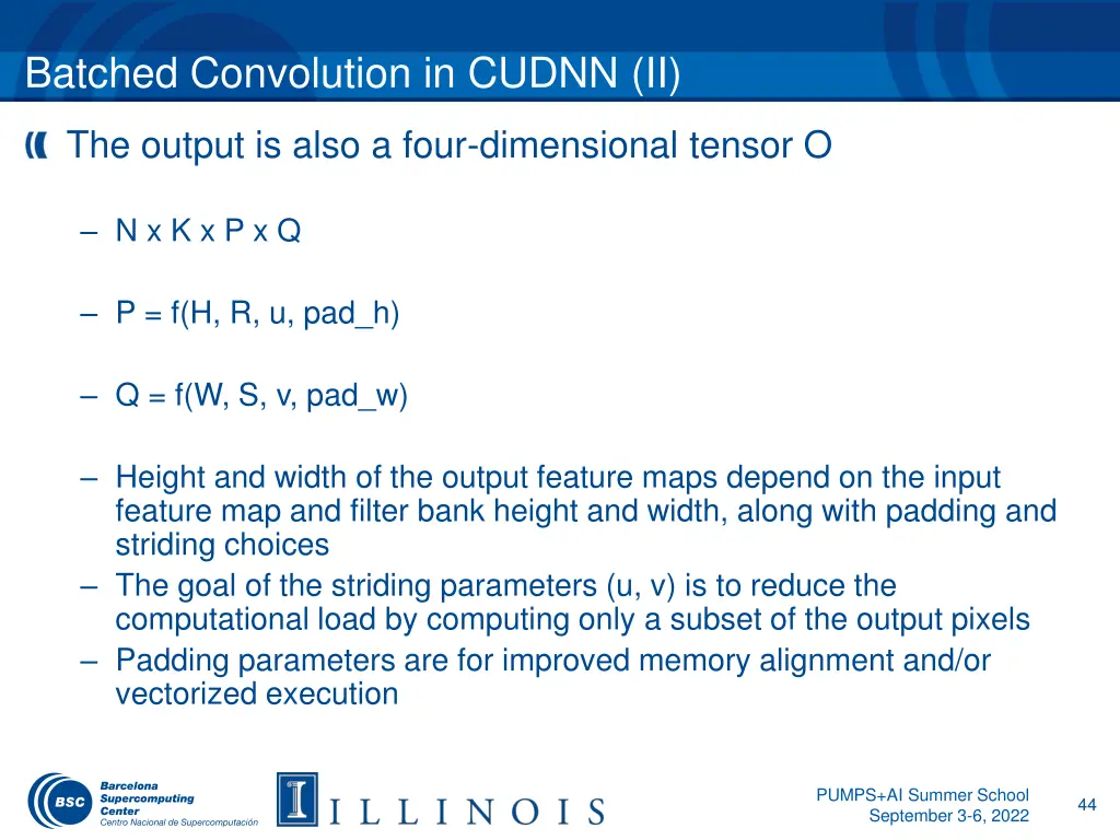 batched convolution in cudnn ii