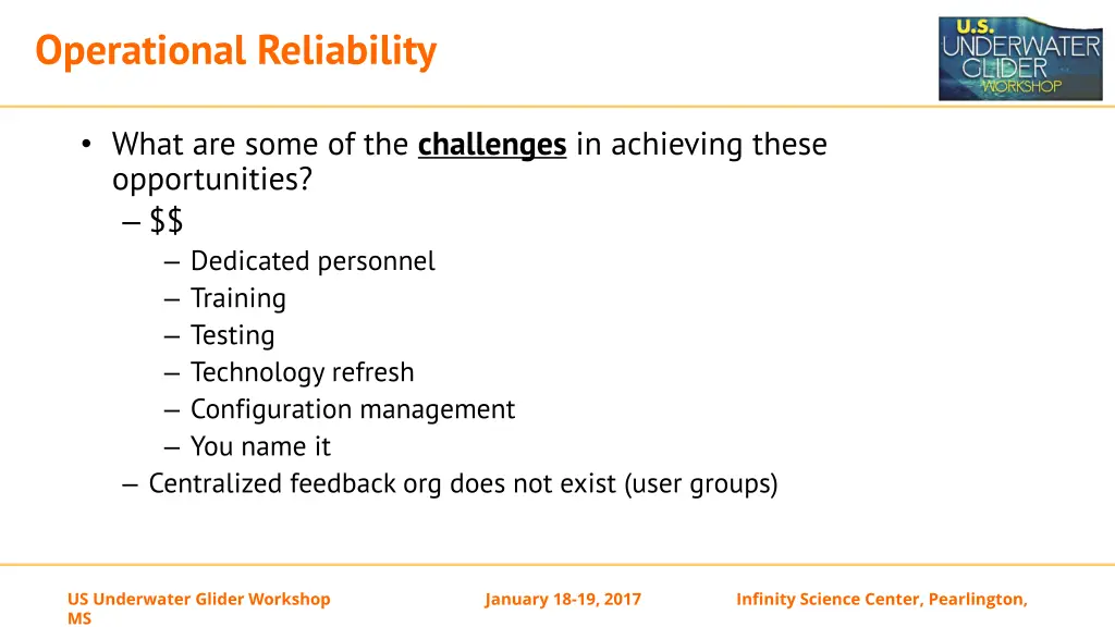 operational reliability 2
