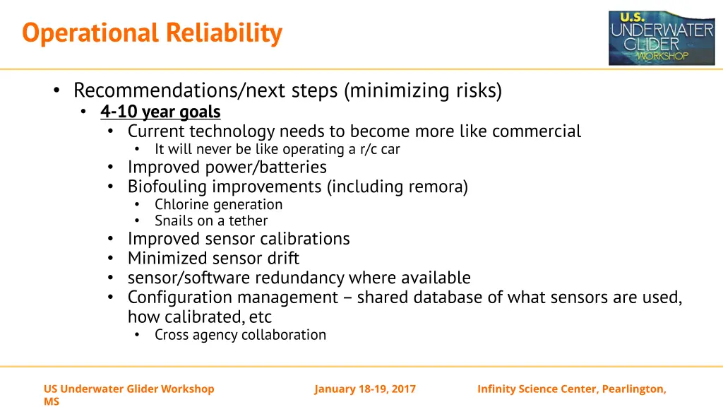 operational reliability 4