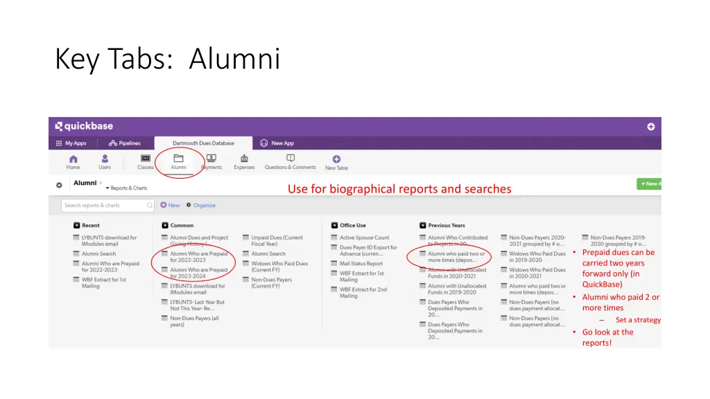 key tabs alumni