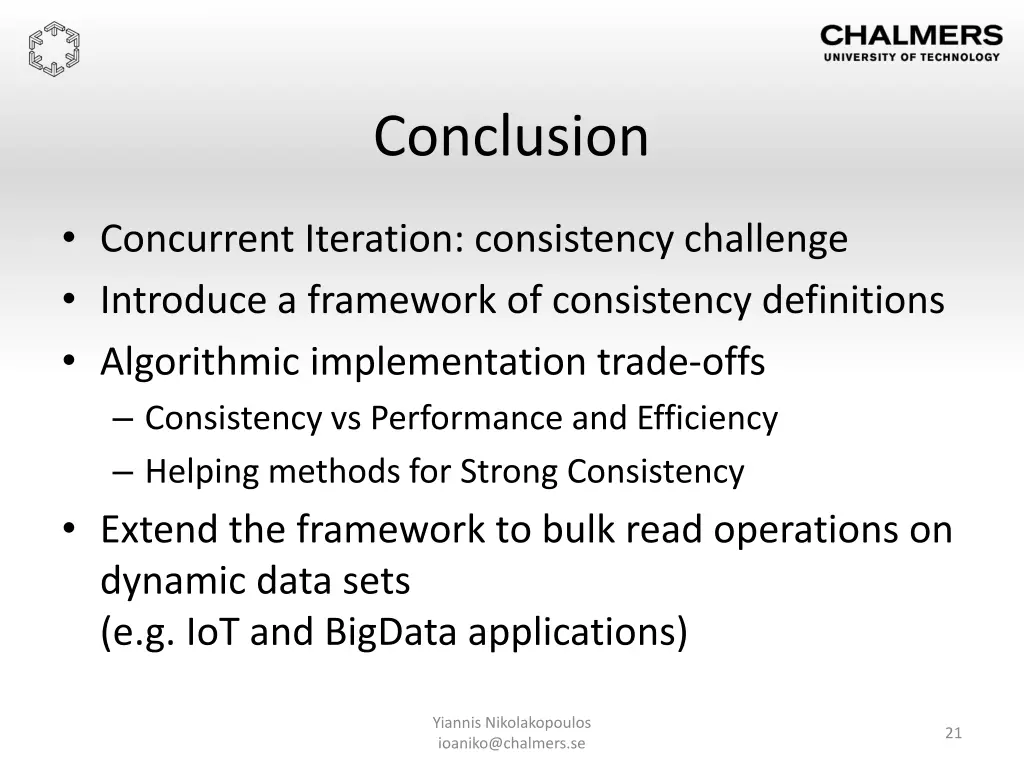 conclusion