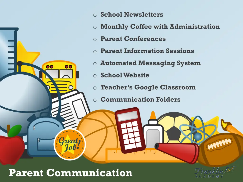 o school newsletters