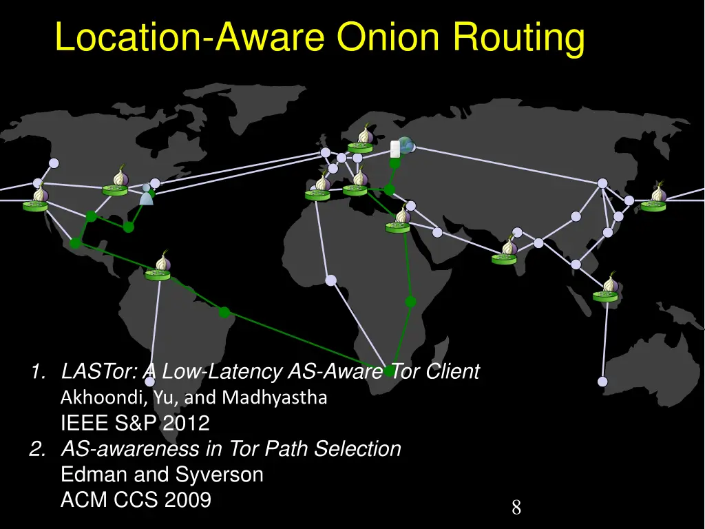 location aware onion routing 1