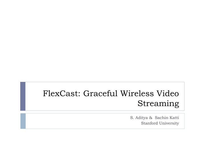 flexcast graceful wireless video