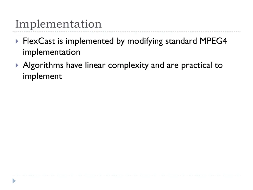 implementation