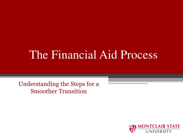 the financial aid process