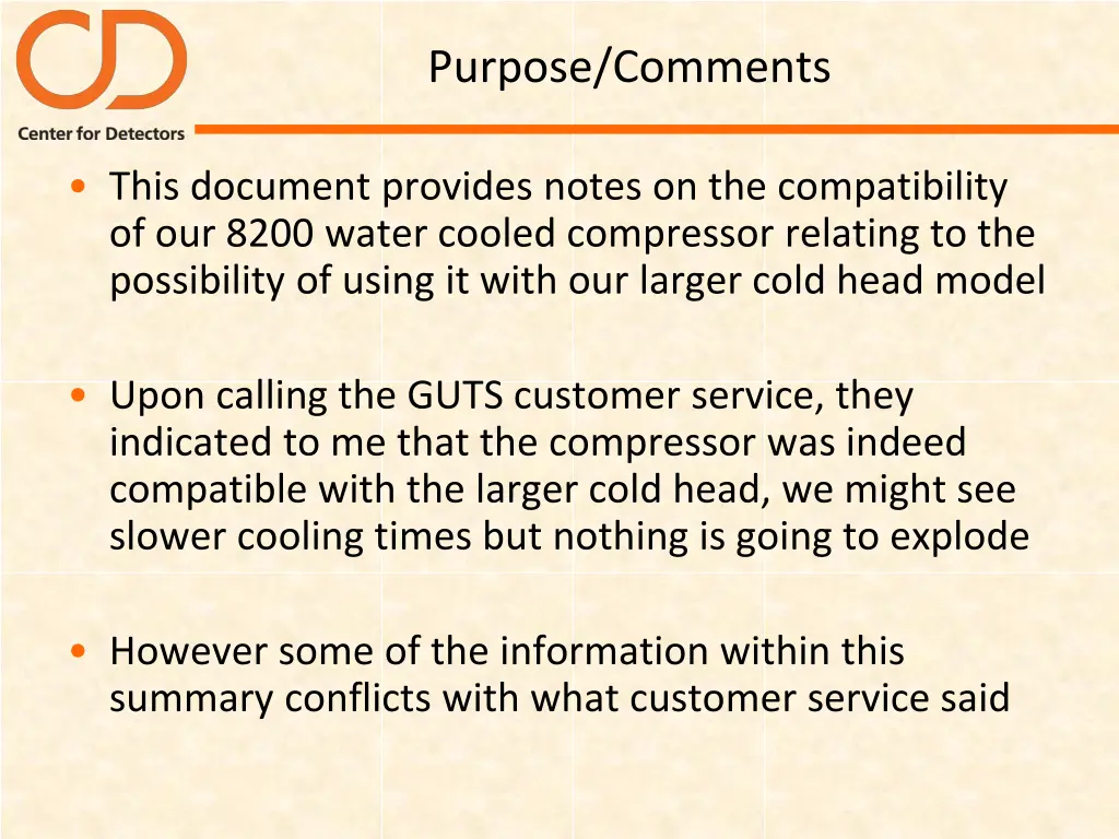 purpose comments