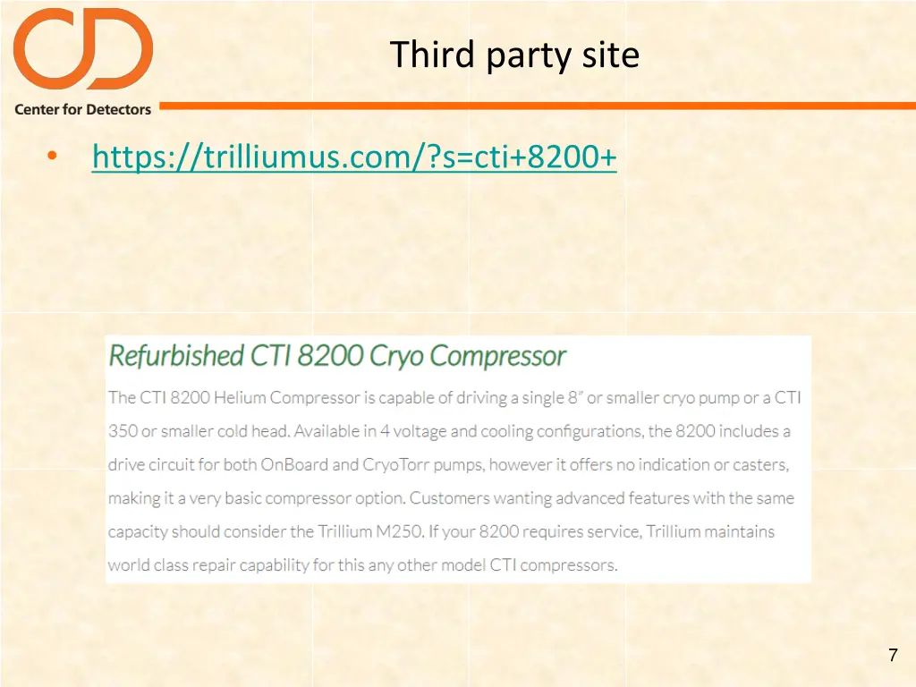 third party site