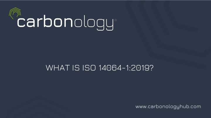 what is iso 14064 1 2019