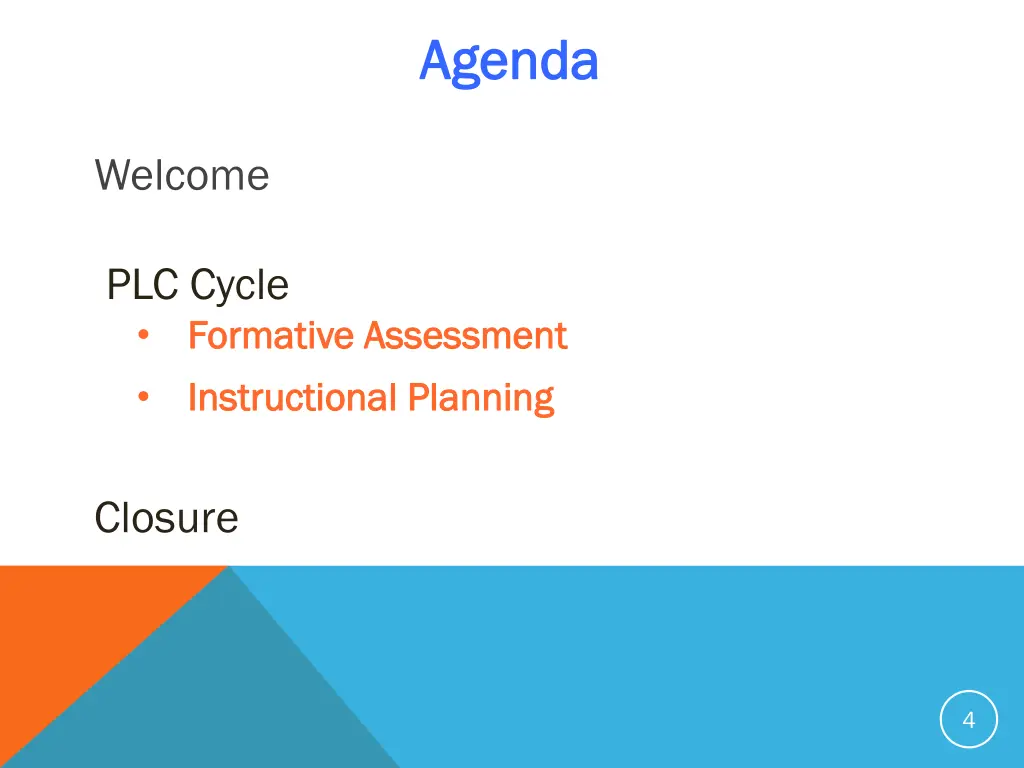 agenda agenda