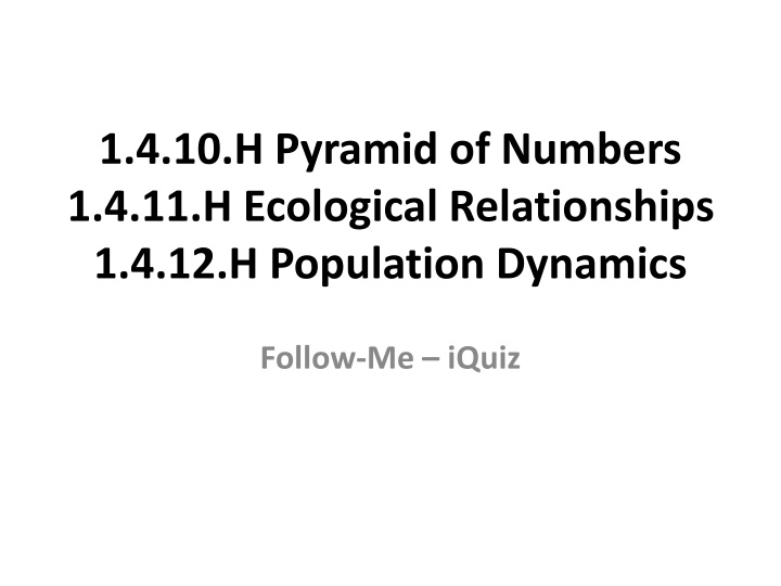 1 4 10 h pyramid of numbers 1 4 11 h ecological