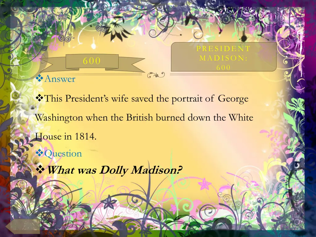 president madison 600