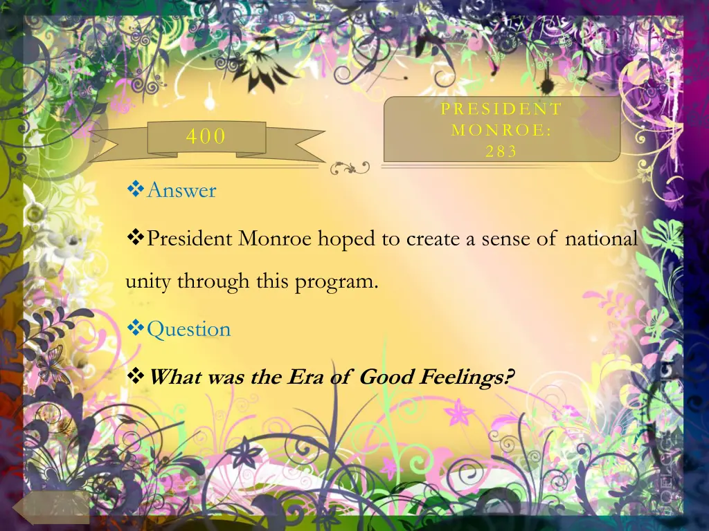 president monroe 283 1