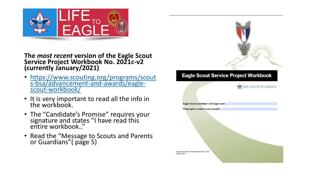 the most recent version of the eagle scout