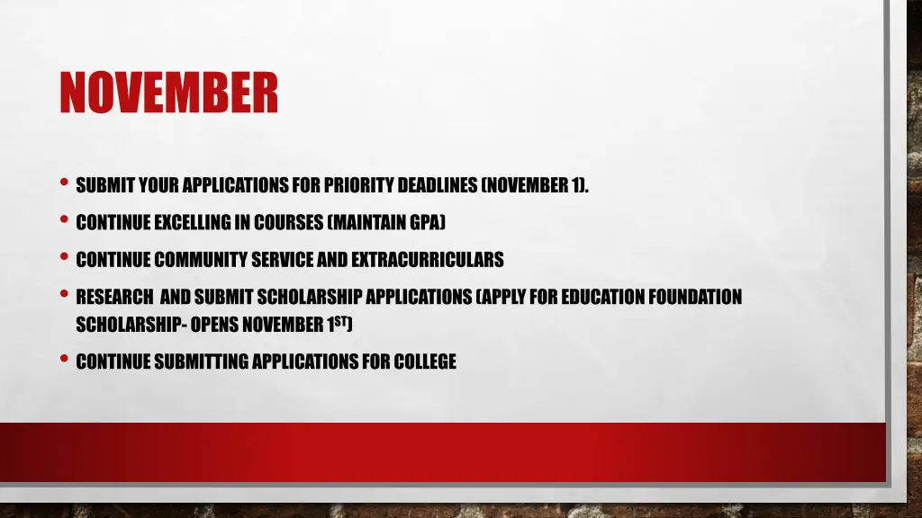 november