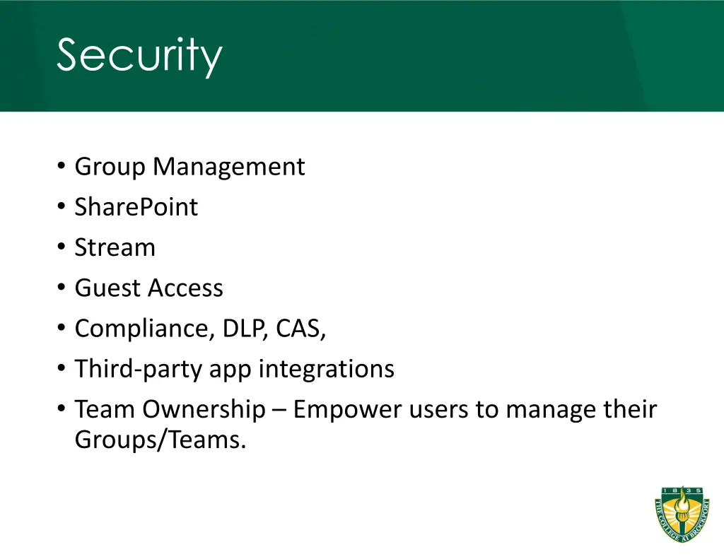 security