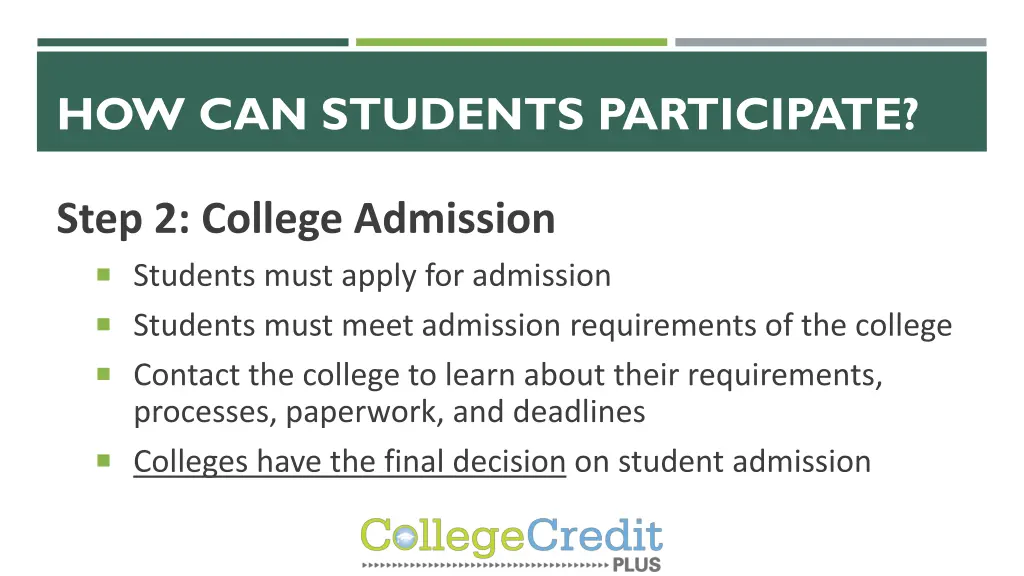 how can students participate 1