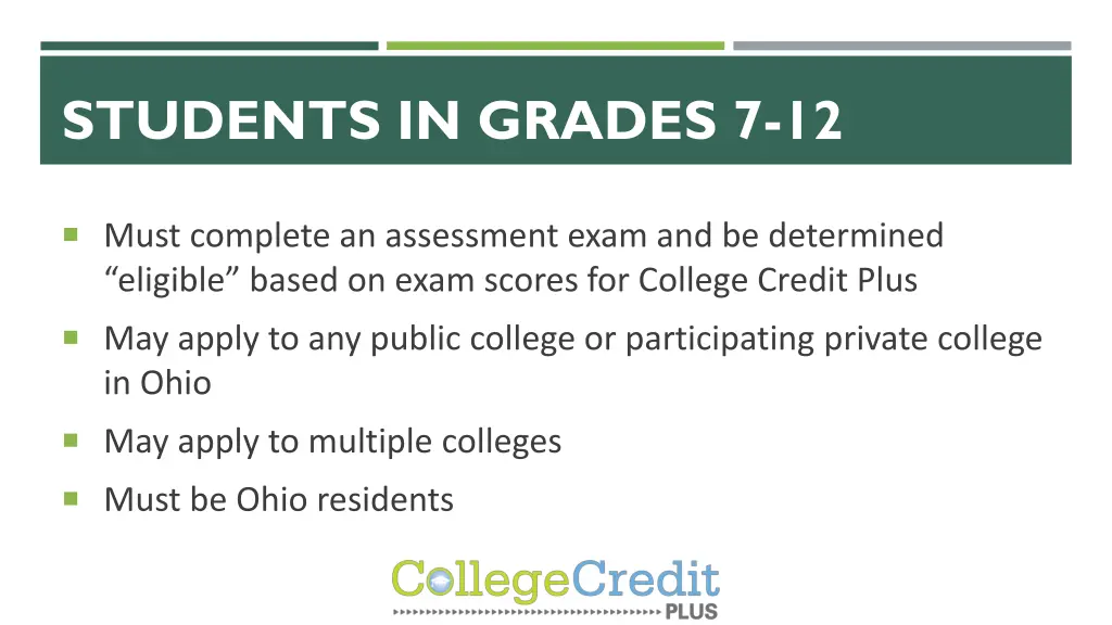 students in grades 7 12