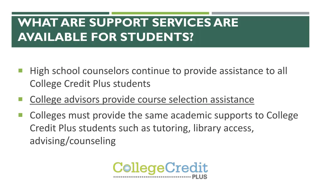 what are support services are available
