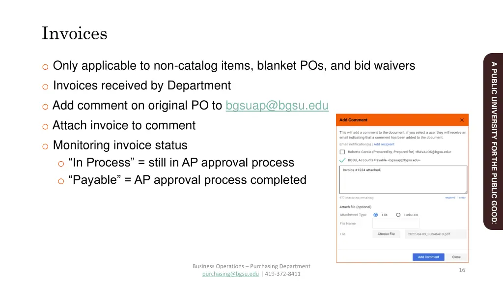 invoices