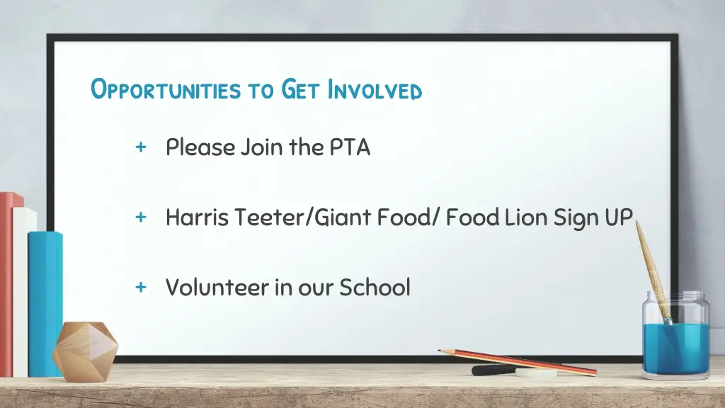 opportunities to get involved opportunities
