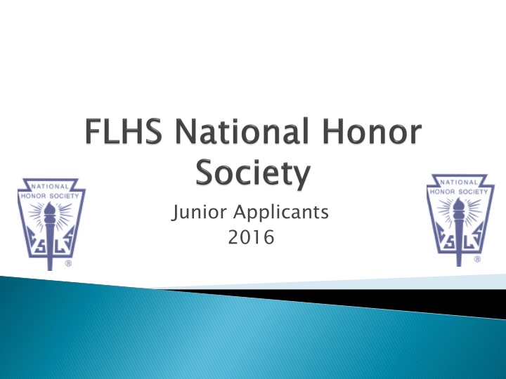 junior applicants 2016