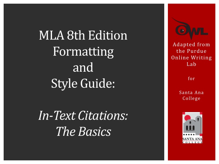 mla 8th edition formatting and style guide