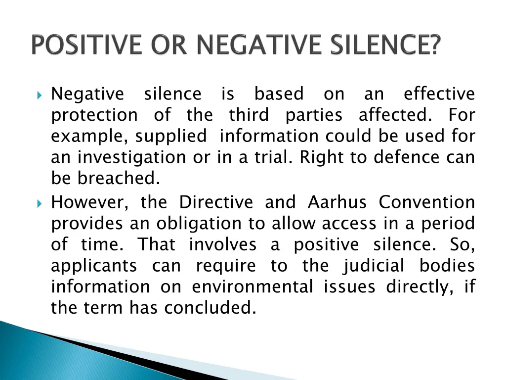 negative protection of the third parties affected