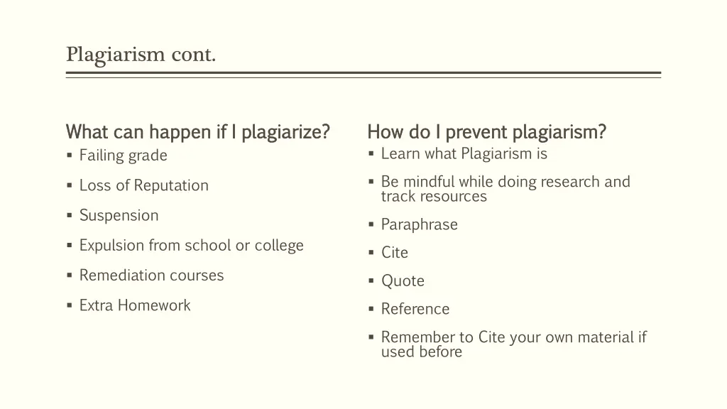 plagiarism cont