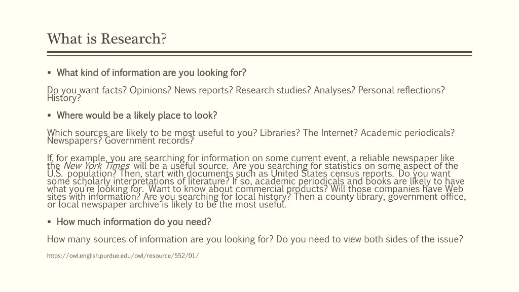 what is research