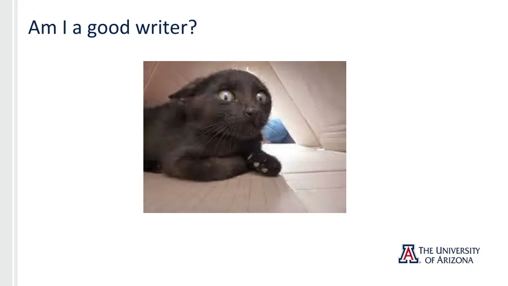 am i a good writer