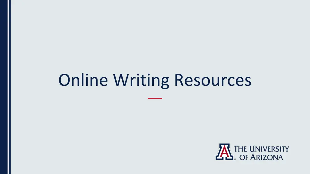 online writing resources
