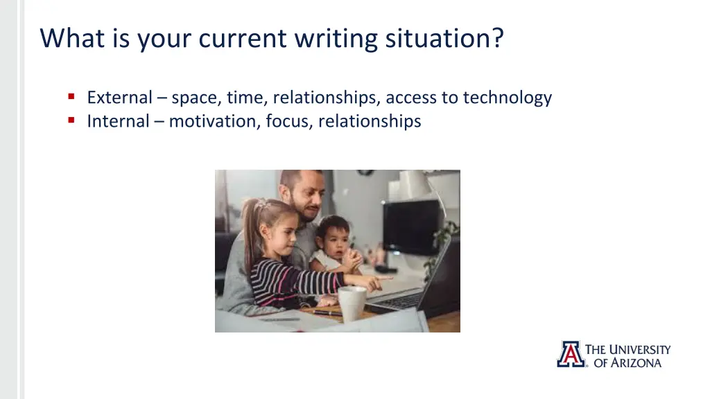 what is your current writing situation