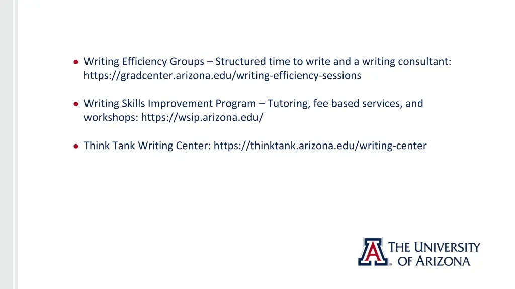 writing efficiency groups structured time