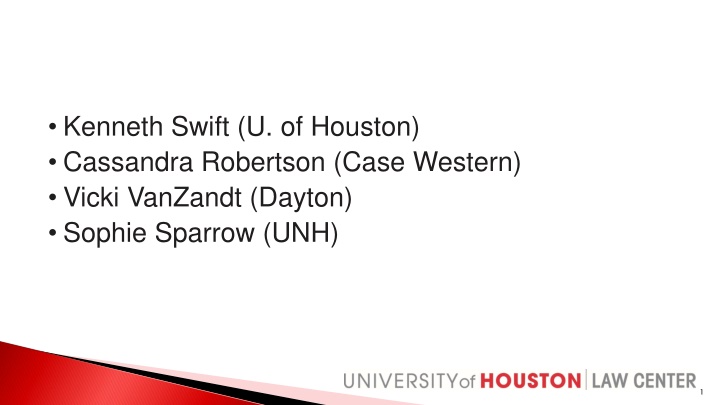 kenneth swift u of houston cassandra robertson