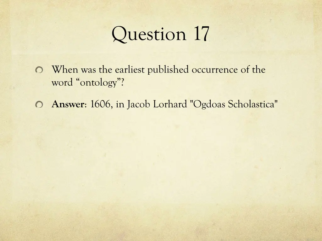 question 17