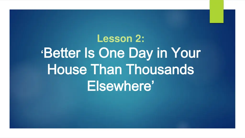lesson 2