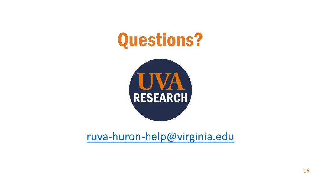 questions