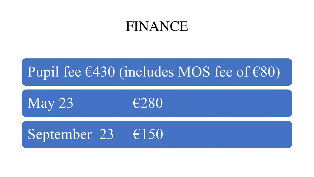 finance