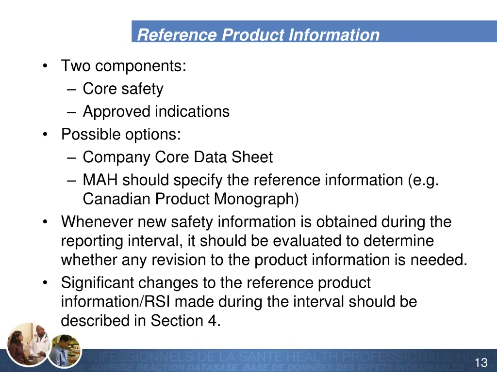 reference product information information