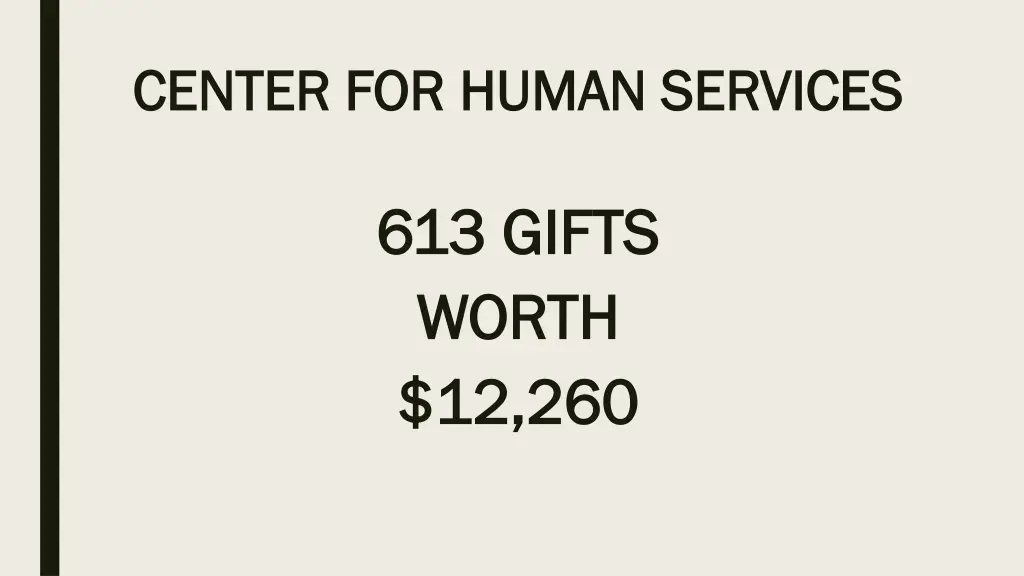 center for human services center for human 1