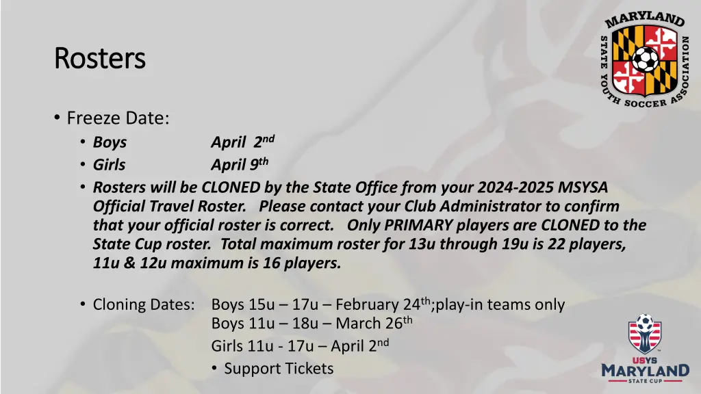 rosters rosters