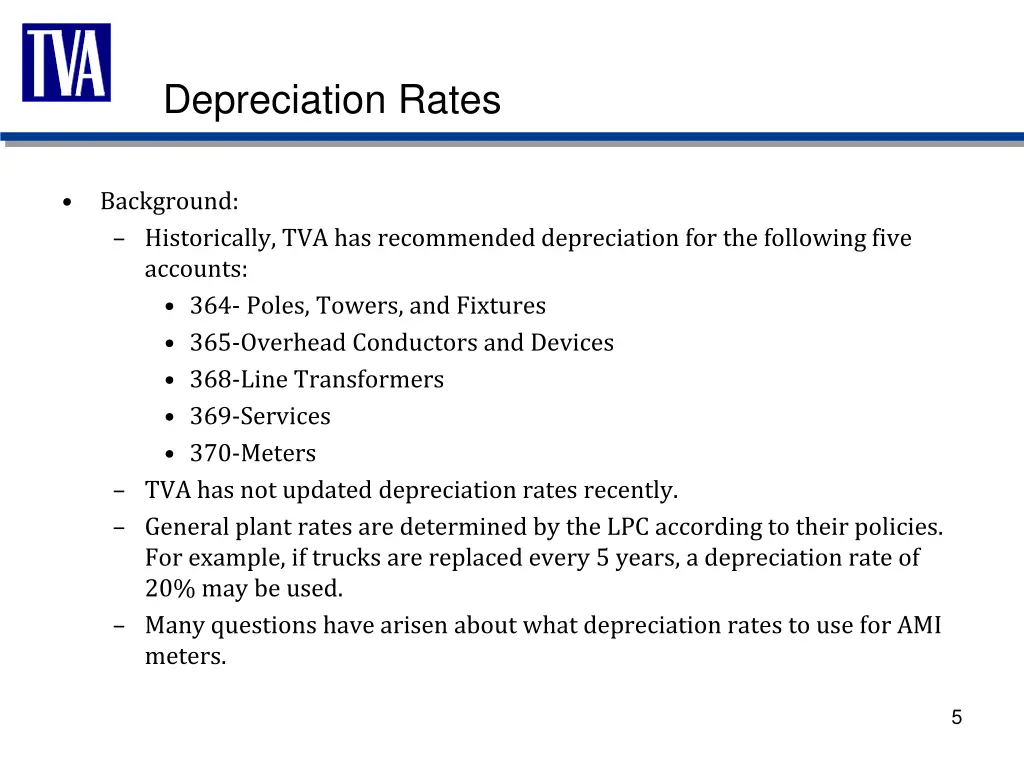 depreciation rates