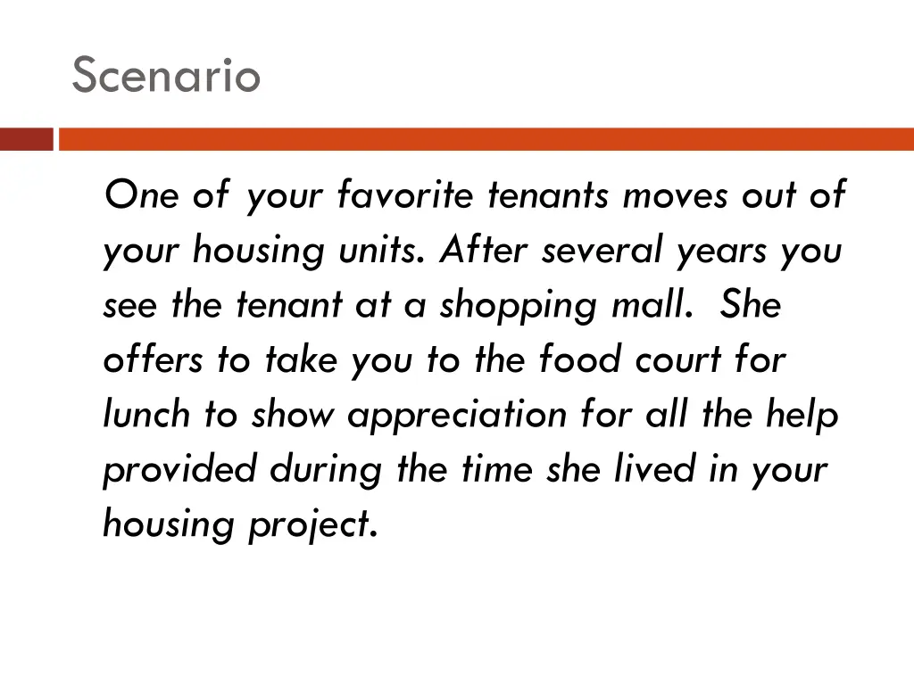 scenario 1