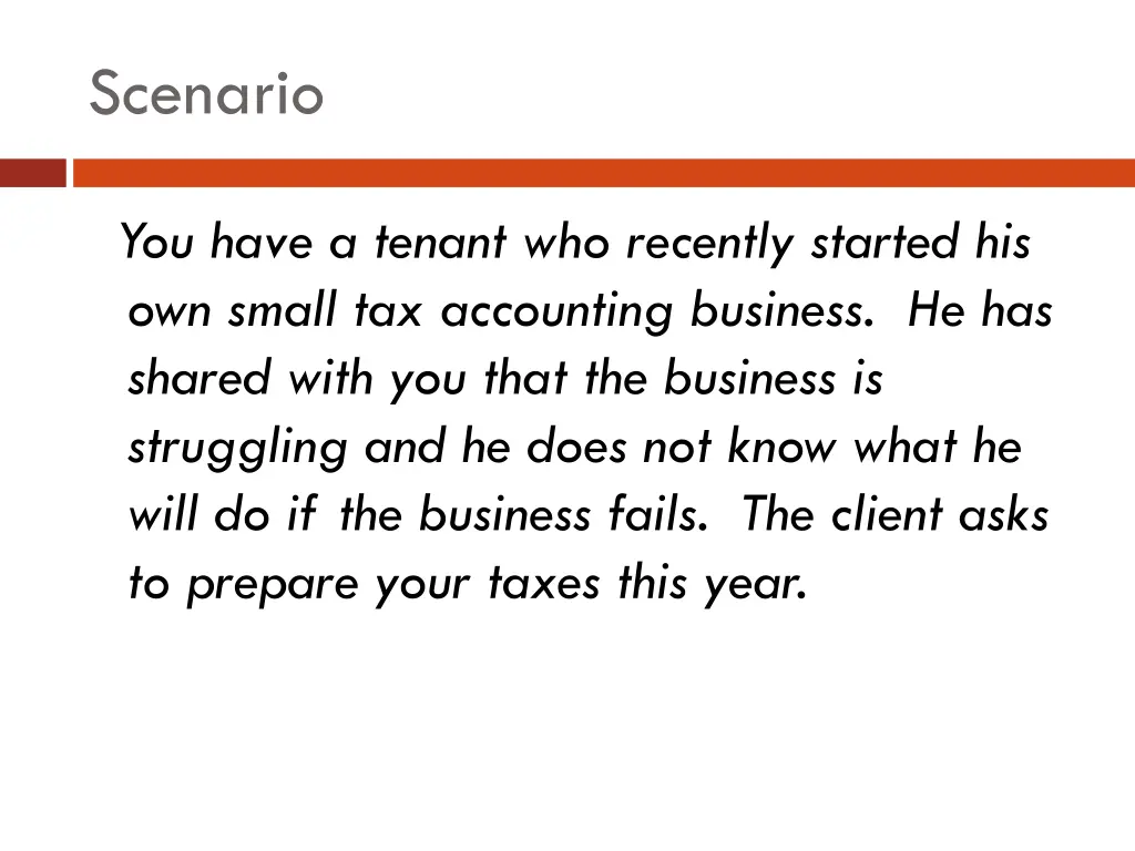scenario 2
