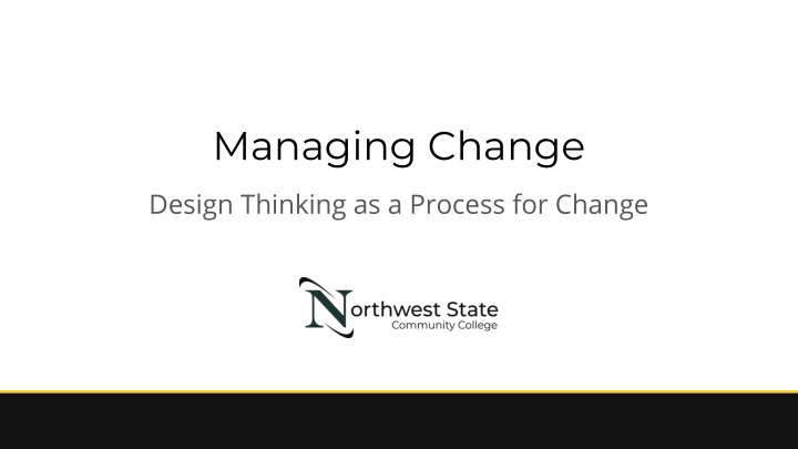 managing change