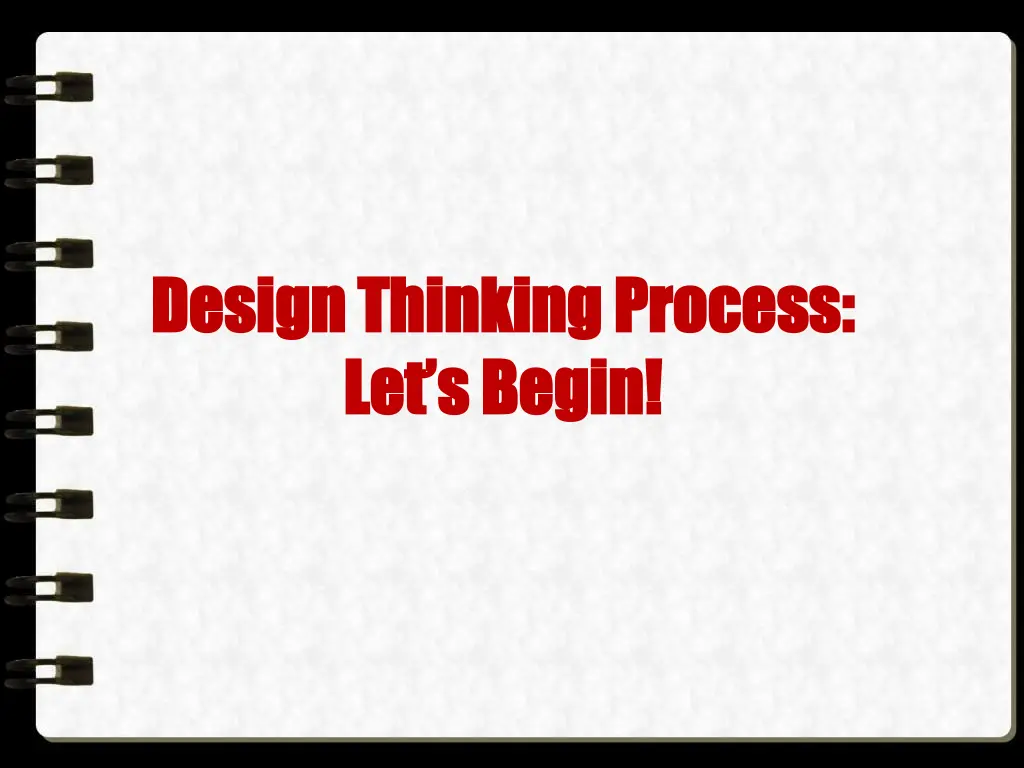 design thinking process design thinking process 5