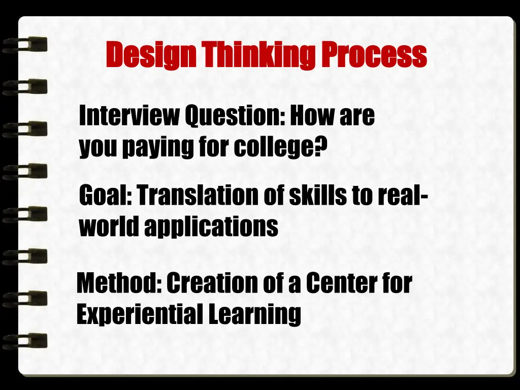 design thinking process design thinking process 7